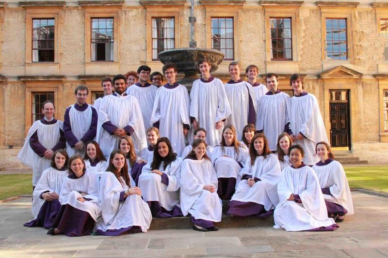 Photo of a number of members in the choir
