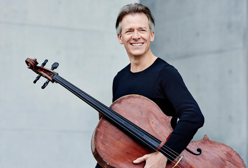 Photo of Alban Gerhardt with Cello