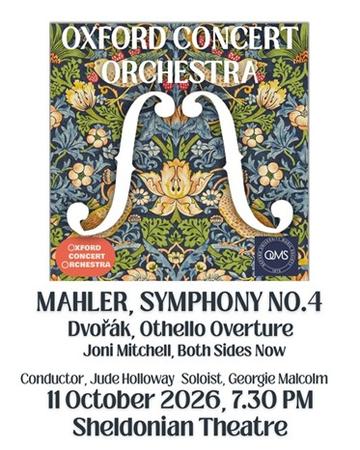 mahler symphony no 4 oxford concert orchestra